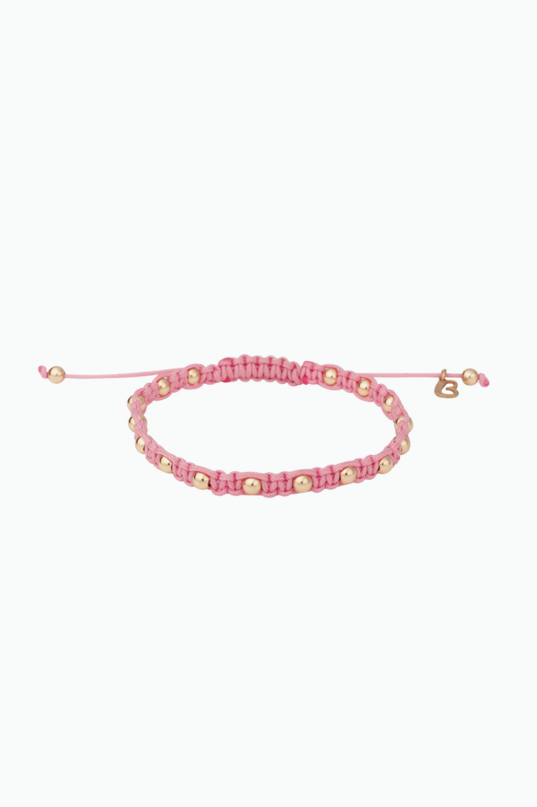 Pulseira de algodão com bolinhas