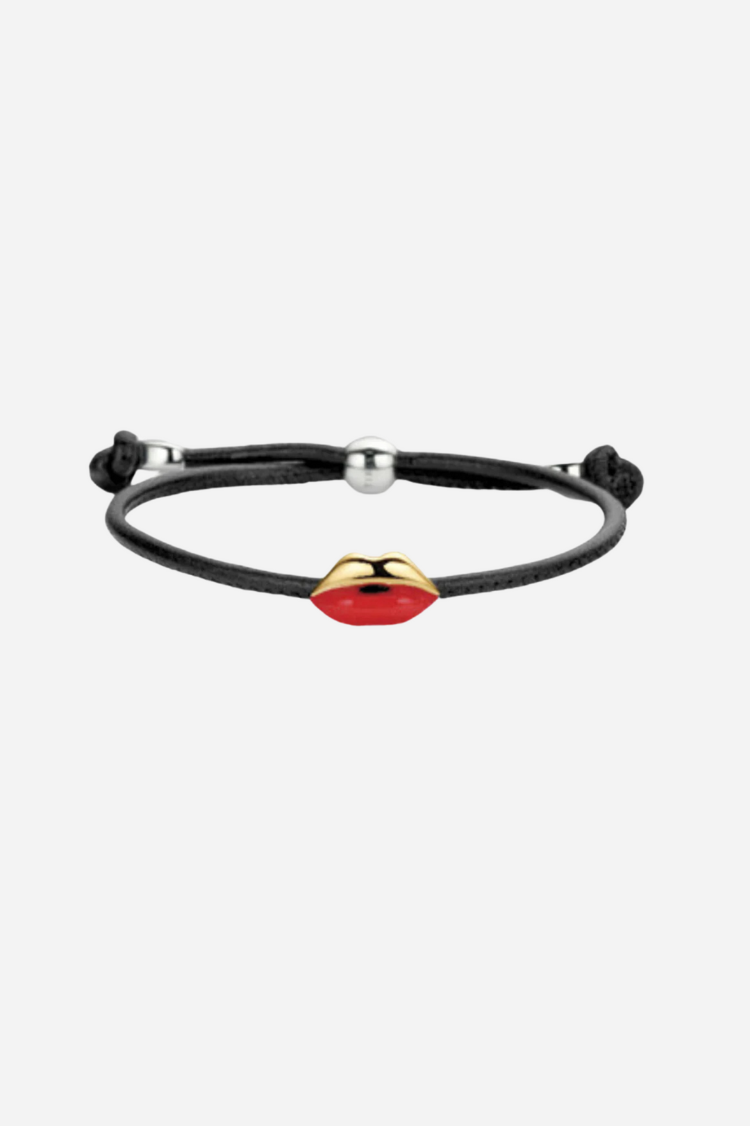 Leather Bracelet with Lip