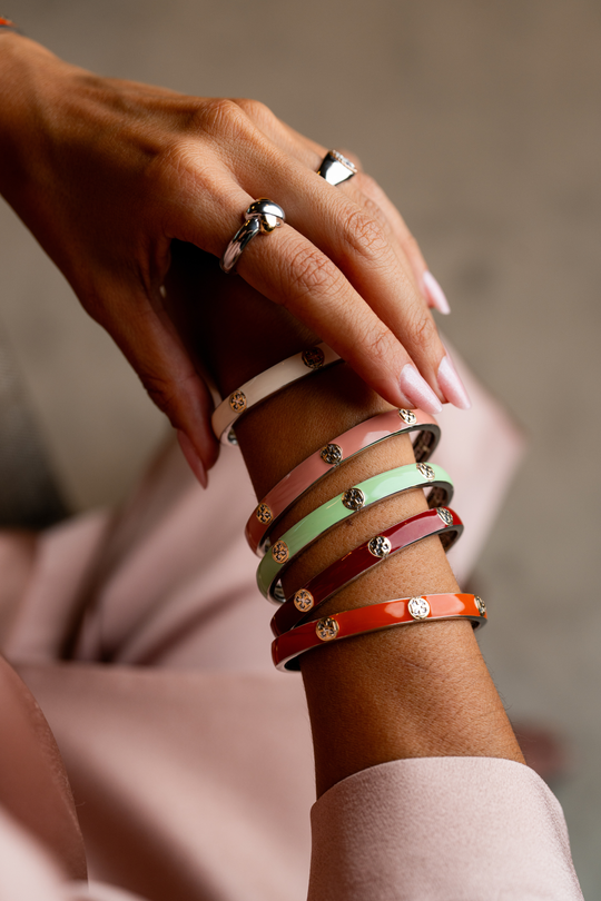 Pulseira Bangle Burgundy