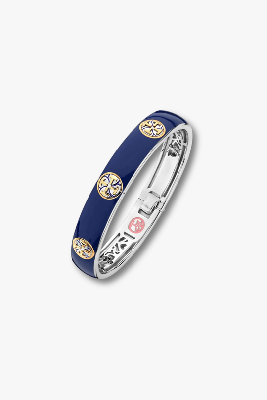 Big Blue Bangle Bracelet