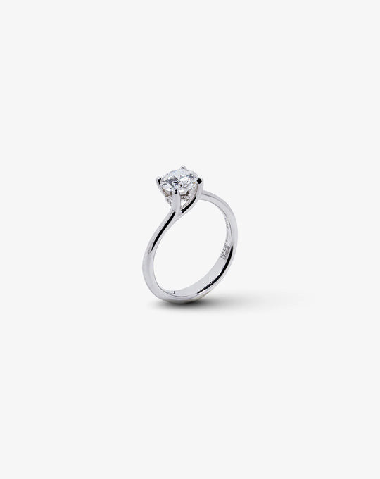 Anel de Noivado Solitário com Diamante de 1,00 ct