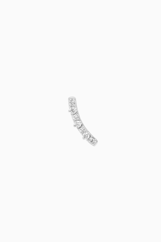 Piercing Constellation em Ouro Branco com Diamantes