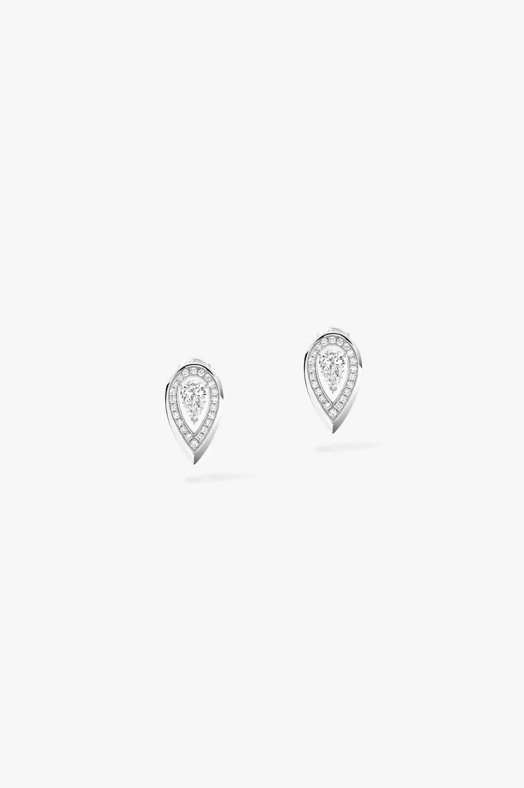 Brincos Fiery 0.10ct em ouro branco