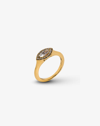 Gold and diamonds Ring
