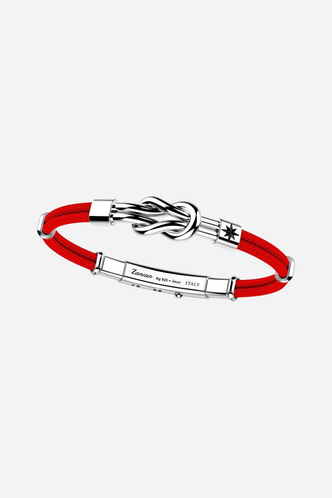 Kevlar bracelet with silver knot – Julieta Jóias