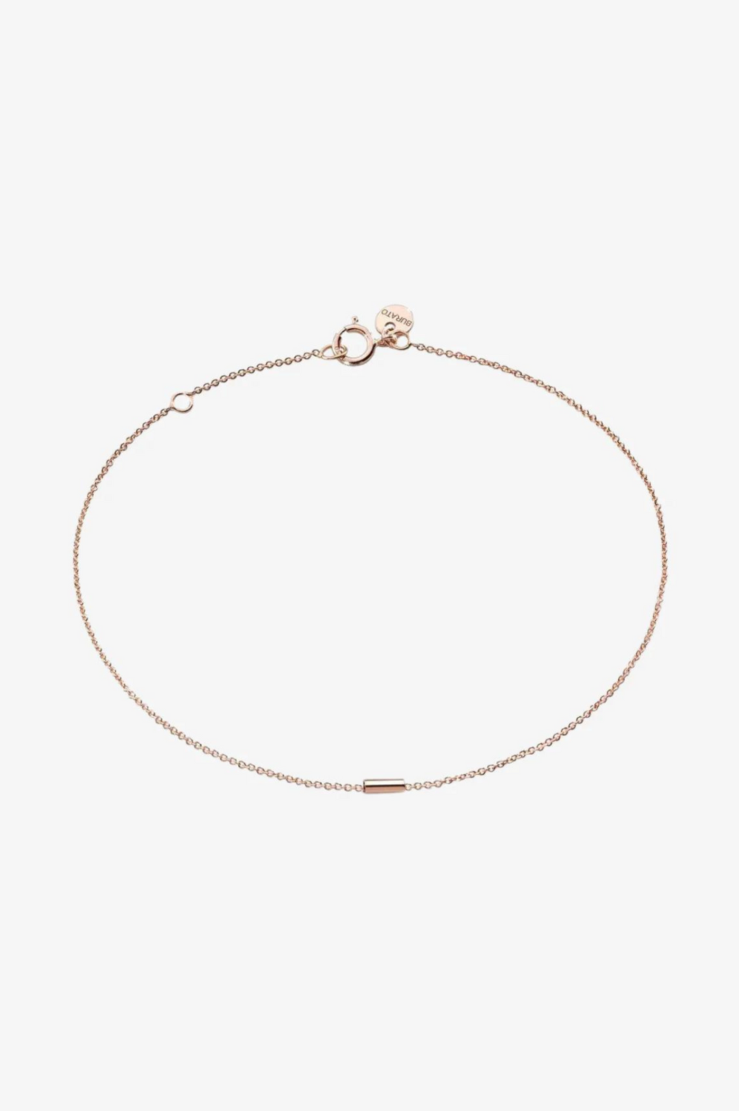 Pulseira de malha com barra