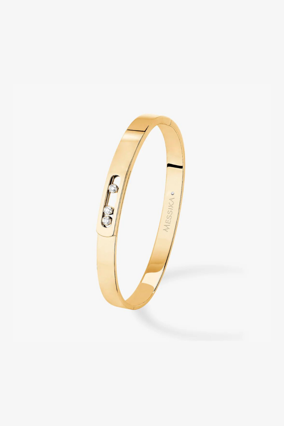 Move Noa Bangle Bracelet - Yellow Gold
