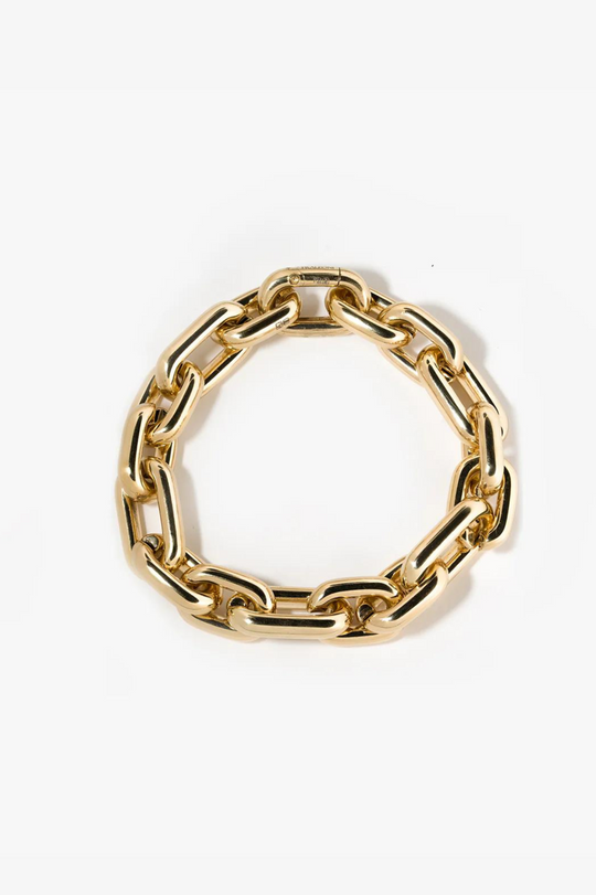 Pulseira de elos em prata