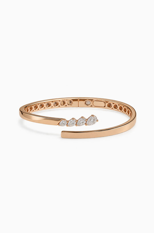 Pulseira em ouro e diamantes