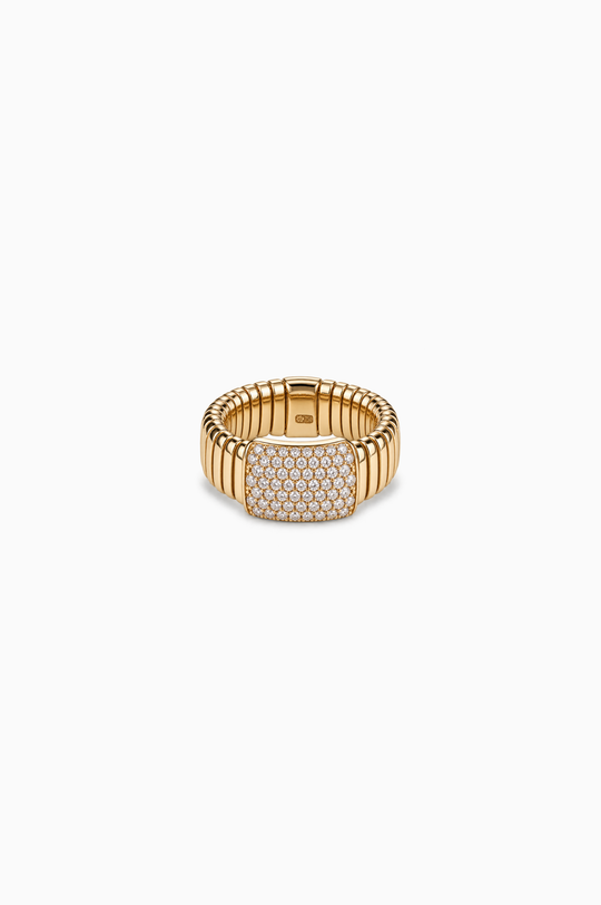 Gold Ring with Diamonds