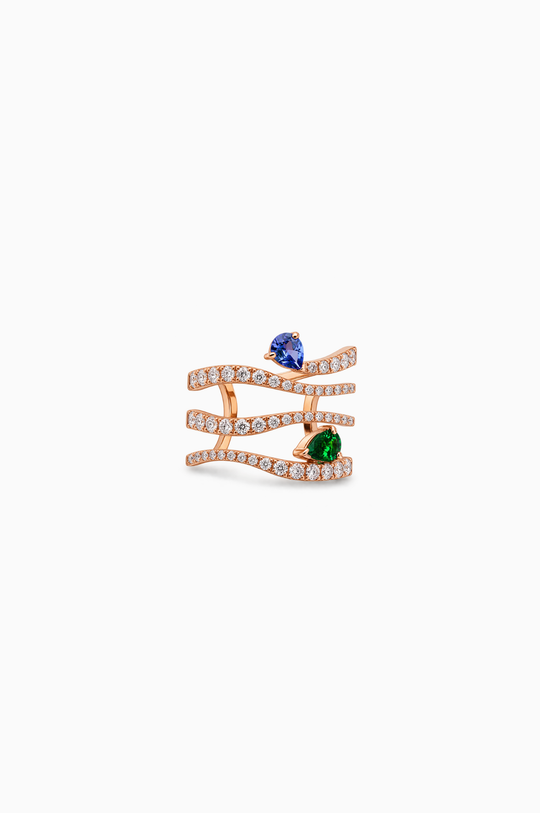 Sasa 4 Rails Ring