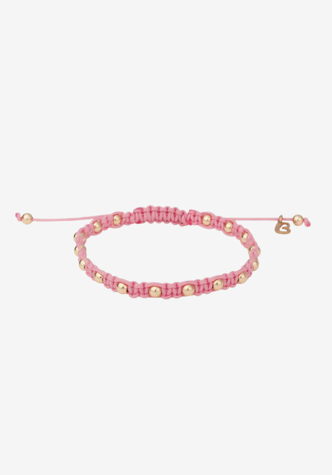 Pulseira de algodão com bolinhas