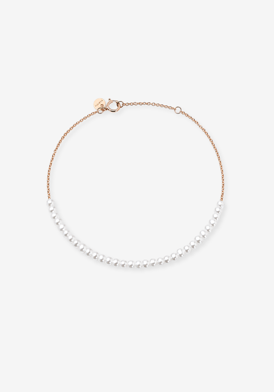 Pulseira com pérolas