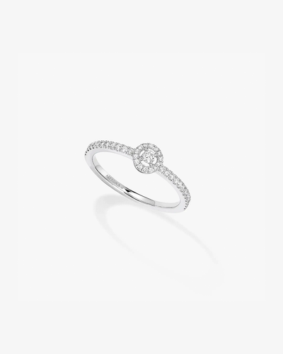 Joy Brilliant Cut Diamond Ring - White Gold
