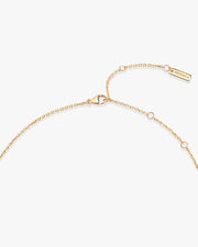 Yellow Gold Diamond Necklace Lucky Eye Malachite