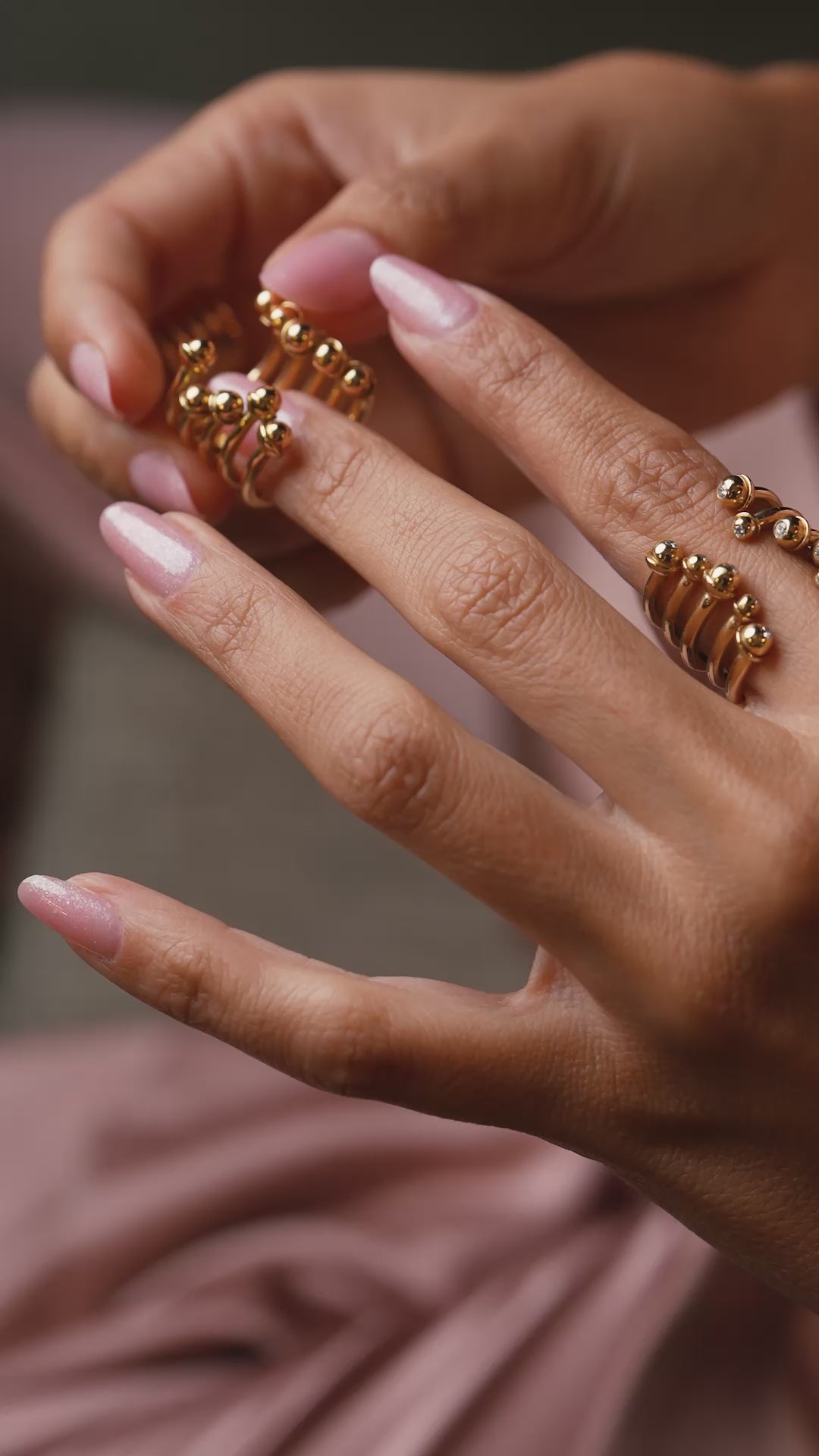 Yellow Gold Ring With Diamonds