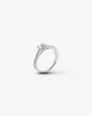 White Gold and Diamond Ring