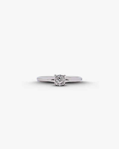 White Gold and Diamond Ring