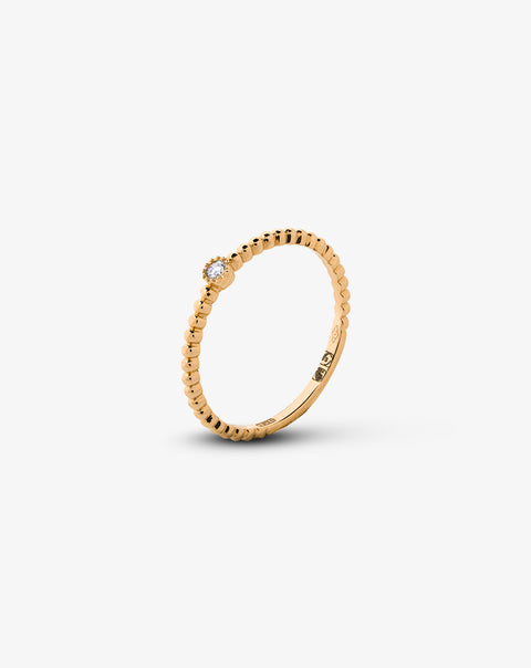 Gold Ring Solitaire