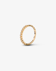 Gold Ring 11 Diamonds