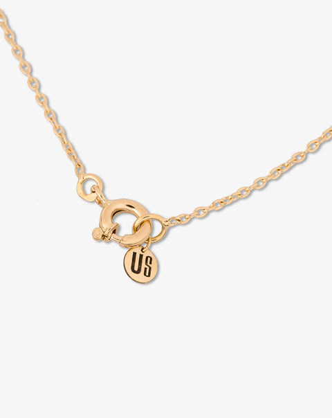 Yellow Gold Necklace with Drops