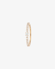 Pink Gold and Diamond Ring