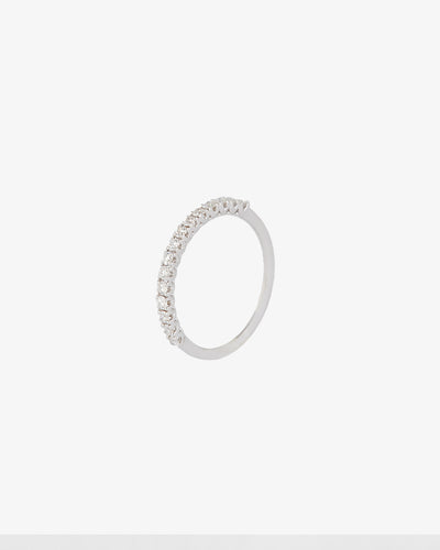 White Gold and XV Diamond Ring