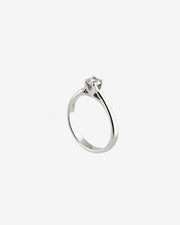 White Gold and Diamonds Ring X