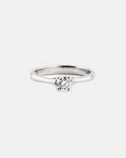 White Gold and Diamonds Ring X