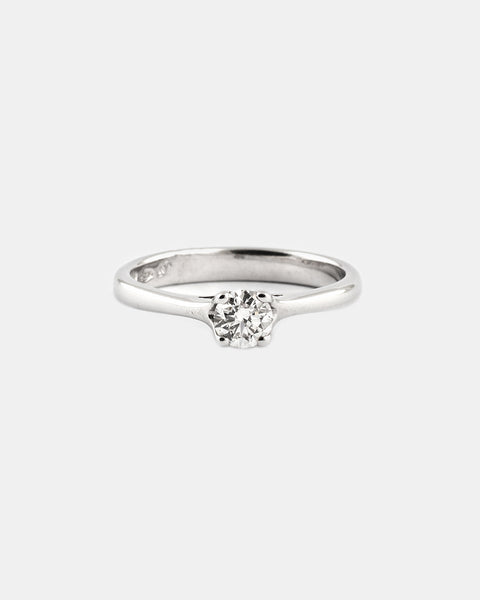 White Gold and Diamonds Ring X