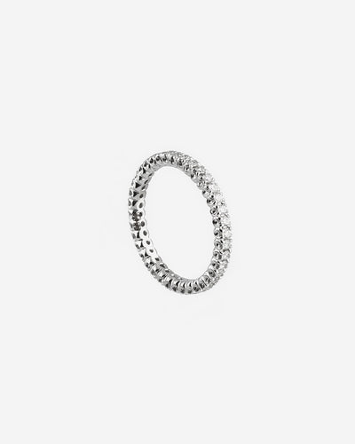 White Gold and Diamond Ring