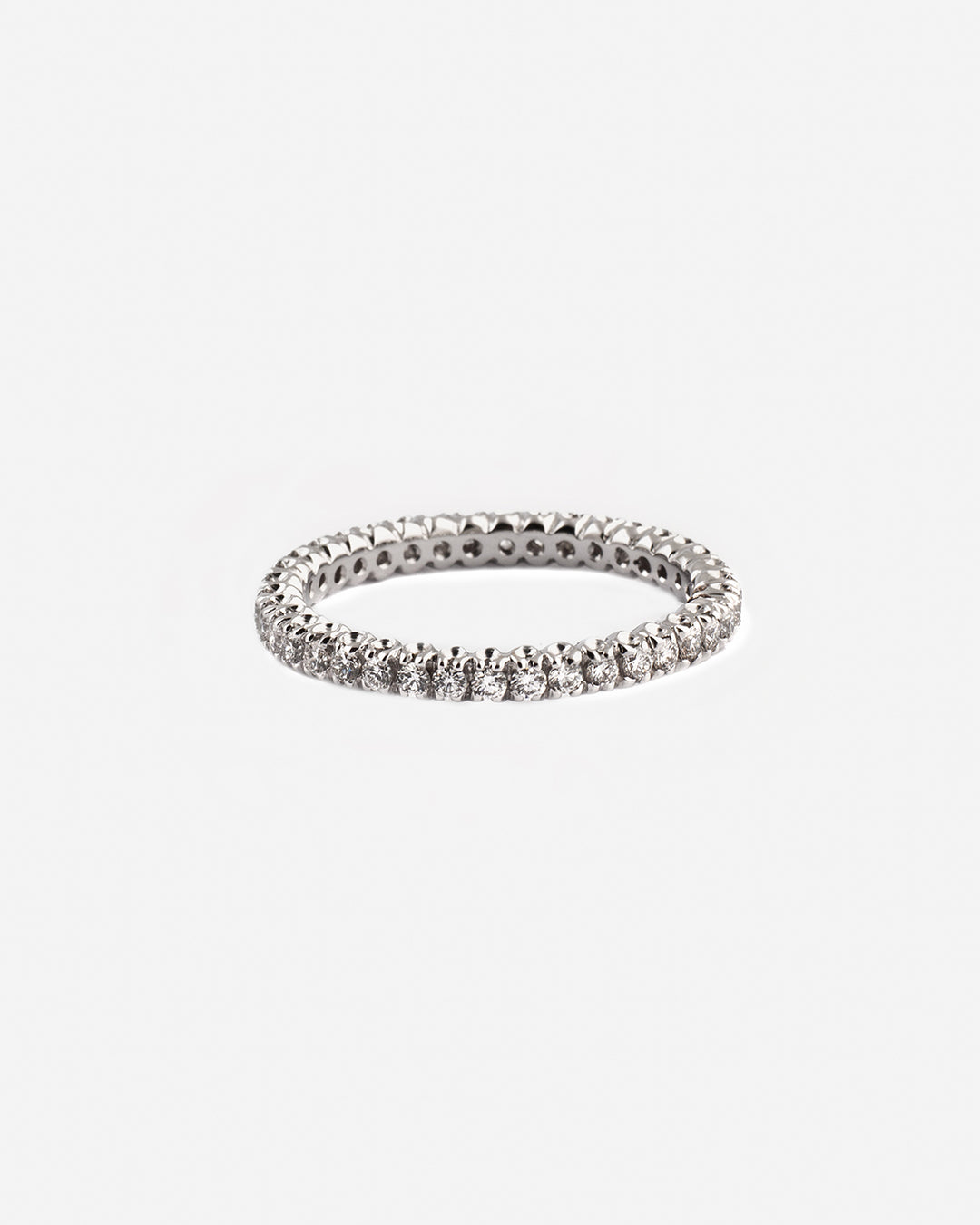 White Gold and Diamonds Engagement Ring