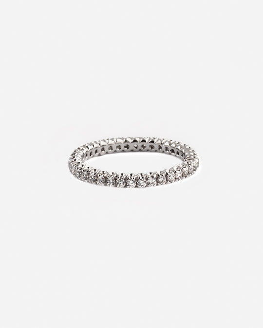 White Gold and Diamonds Engagement Ring