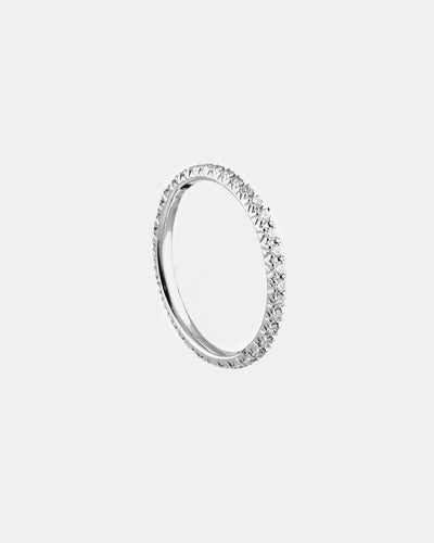White Gold and Diamond Ring