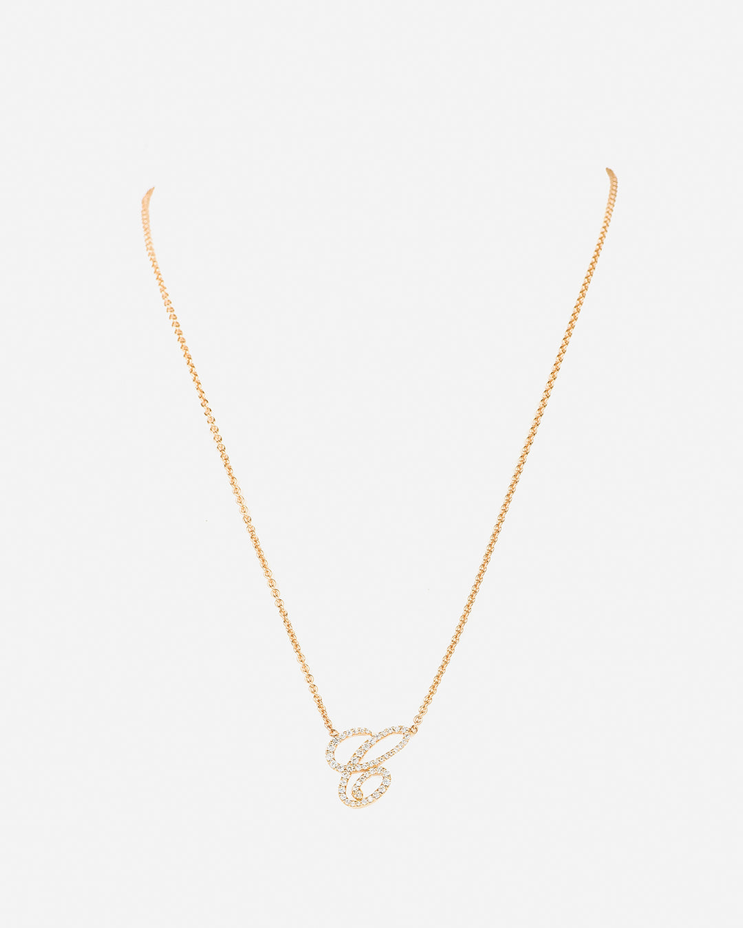 Necklace Letter C