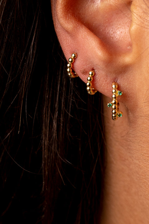 Gold Mini Hoop Earrings