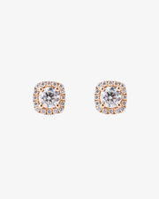 Rose Gold and Diamond Earrings VI