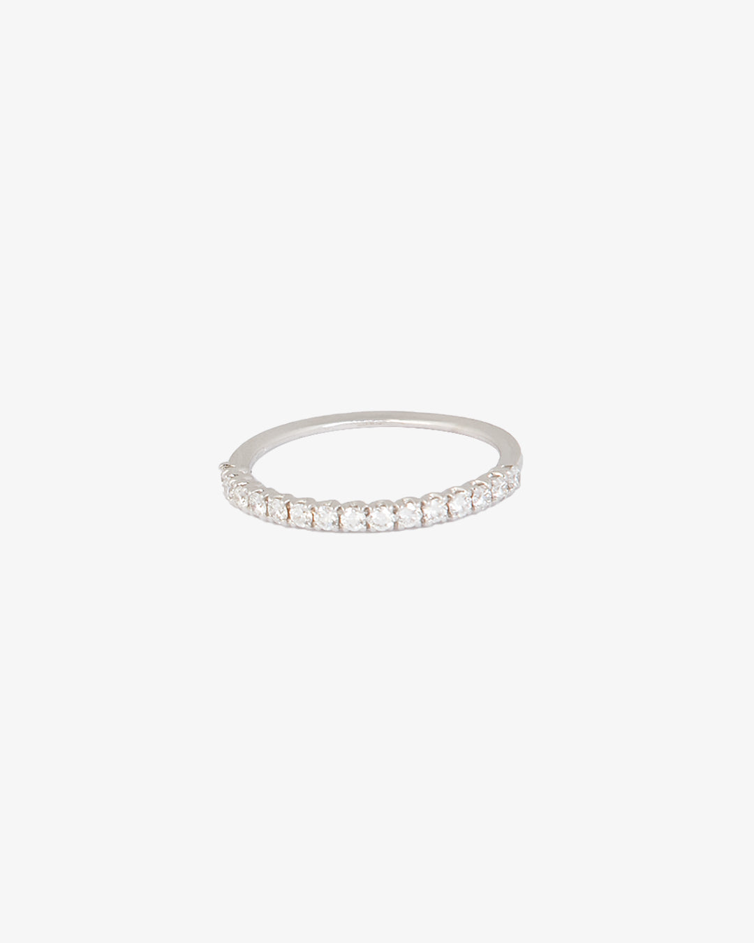 White Gold and XV Diamond Engagement Ring