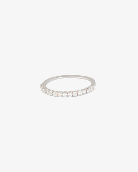 White Gold and XV Diamond Engagement Ring