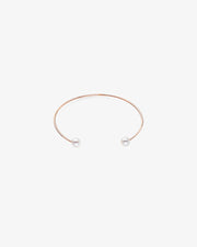 Gold Bracelet with Pearls