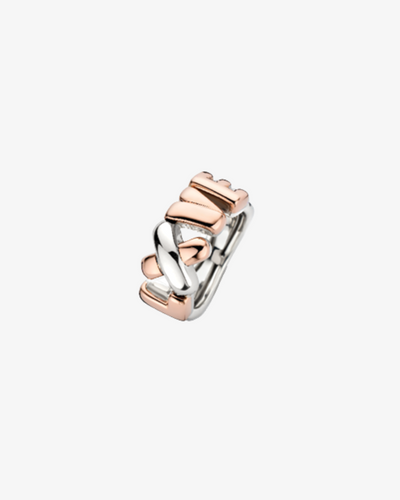 LXVE Ring in Gold and Silver