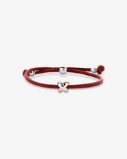 Leather Bracelet with Cross