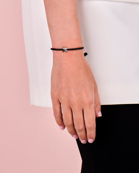 Leather Bracelet with Knot