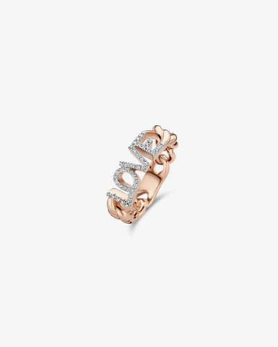 LOVE Ring with Diamond