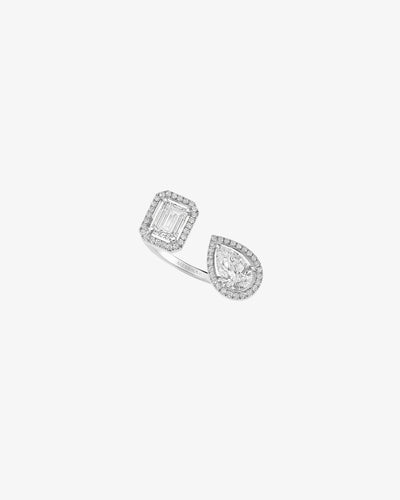 Ring My Twin Toi & Moi - White Gold