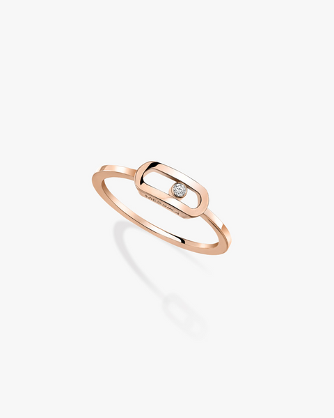 Gold Move Uno Ring - Rose Gold