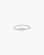 Chain Butterfly Ring